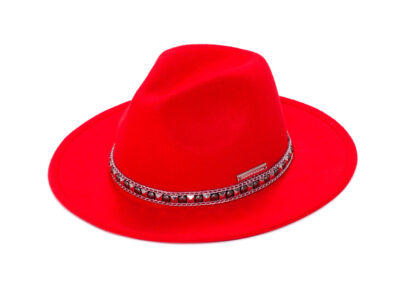 NY RED&SILVER HAT